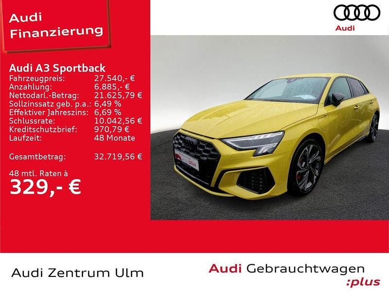 Gebraucht Audi A3 S-Line 245 PS (180 kW) 2022 Pythongelb metallic Limousine