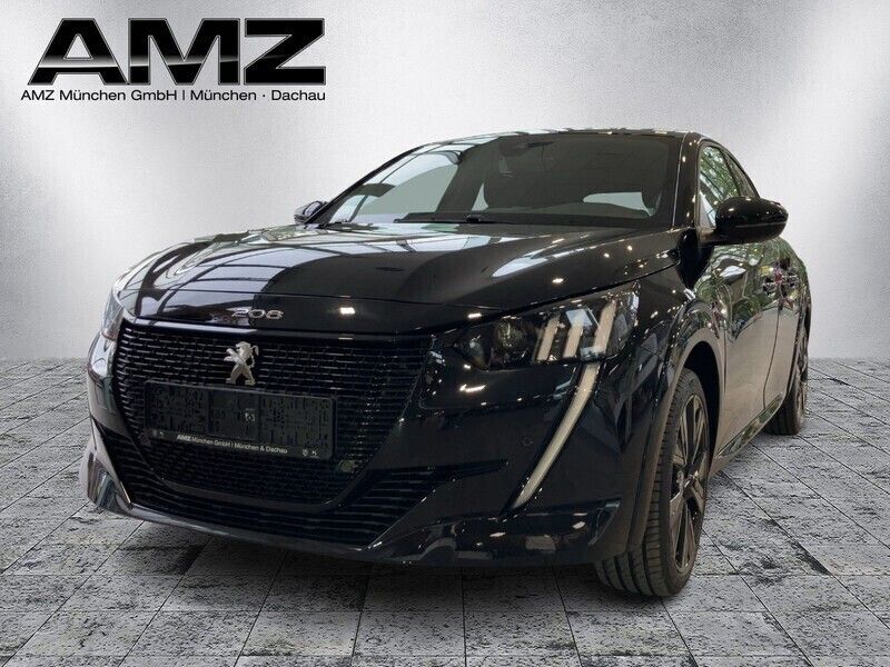 Lackierung schwarz perla nera/typ a Gebraucht 2023 Peugeot e-208 GTi Kleinwagen | 24.840 € (Fairer Preis) - Bild 1/4