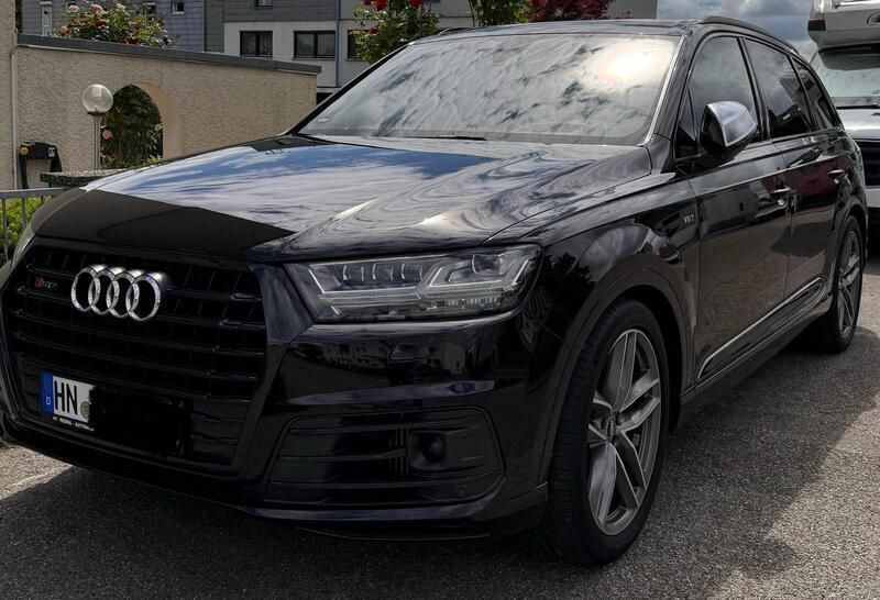 Schwarz Gebraucht 2018 Audi SQ7 Ambiente SUV | 41.900 € (Guter Preis) - Bild 1/4