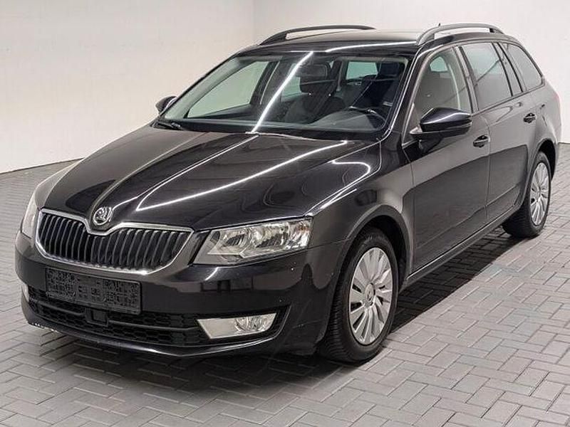 Schwarz Gebraucht 2015 Skoda Octavia Kombi | 5.480 € (Superpreis) - Bild 1/4