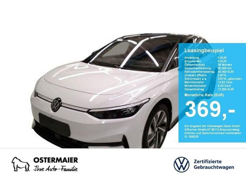 Gletscherweiß metallic Gebraucht 2025 VW ID.7 Pro Limousine | 45.450 € (Guter Preis) - Bild 1/4