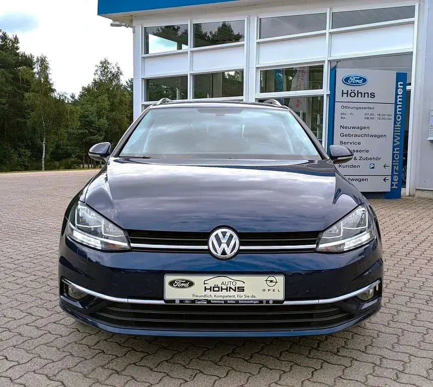 Gebraucht VW Golf VII Join 116 PS (85 kW) 2018 Blau Kombi