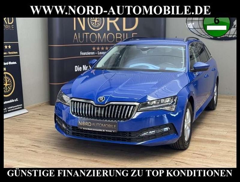 Gebraucht Skoda Superb Ambition 150 PS (110 kW) 2022 Blau Kombi