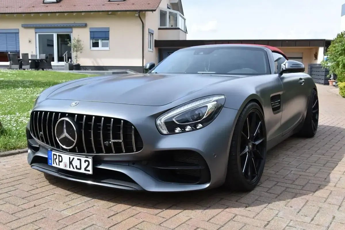 Gebraucht Mercedes AMG GT AMG 476 PS (350 kW) 2018 Grau Cabrio