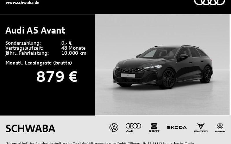 Schwarz Neu 2025 Audi A5 Ambiente Coupé | 74.390 € (Teuer) - Bild 1/4