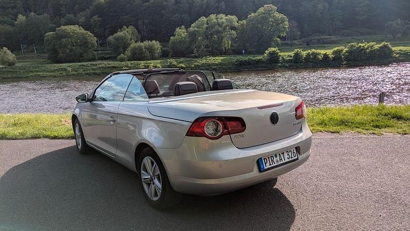 Gebraucht VW Eos 122 PS (89 kW) 2008 Silber Cabrio
