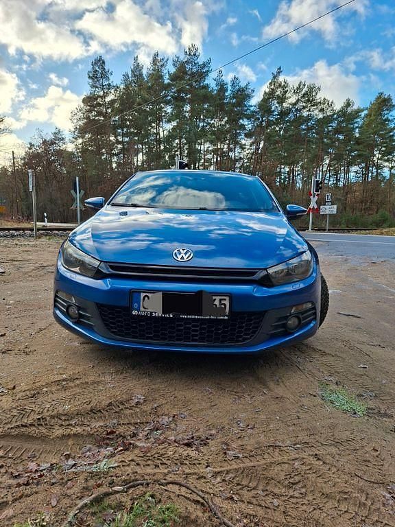 Second-hand VW Scirocco 200 CP (147 kW) 2009 Albastru Coupe