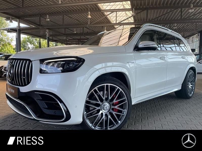 Manufaktur diamantweiß bright Gebraucht 2023 Mercedes GLS63 AMG AMG SUV | 138.800 € (Etwas zu teuer) - Bild 1/4