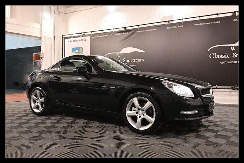 Gebraucht Mercedes SLK200 184 PS (135 kW) 2015 Schwarz Cabrio