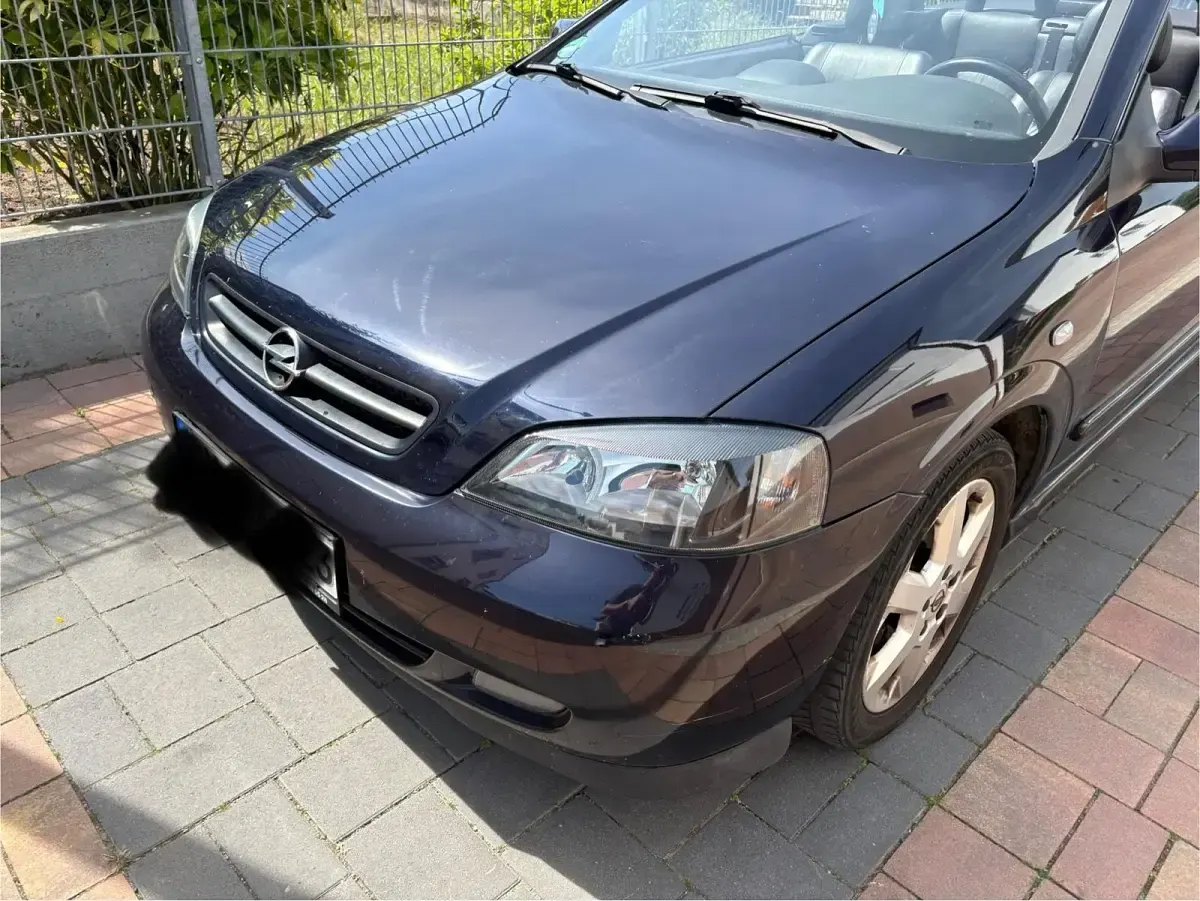 Gebraucht Opel Astra 147 PS (108 kW) 2003 Blau Cabrio