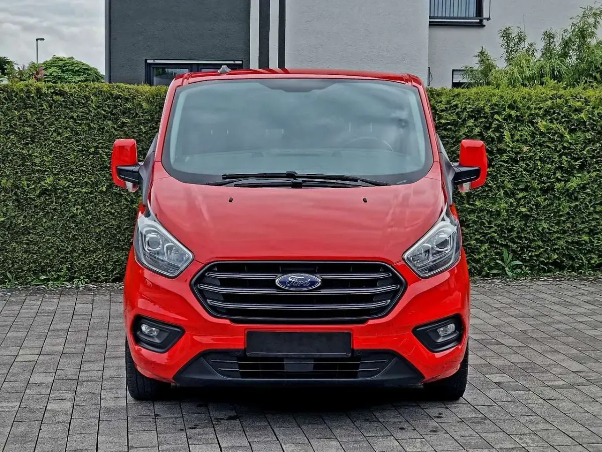 Usado Ford Transit Custom 105 HP (77 kW) 2021 Vermelho Carrinha