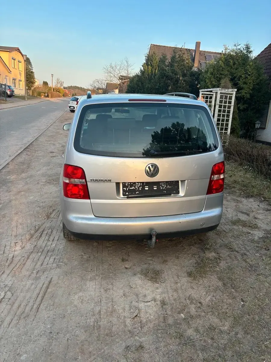 Gebraucht VW Touran 2003 Silber Van / Kleinbus