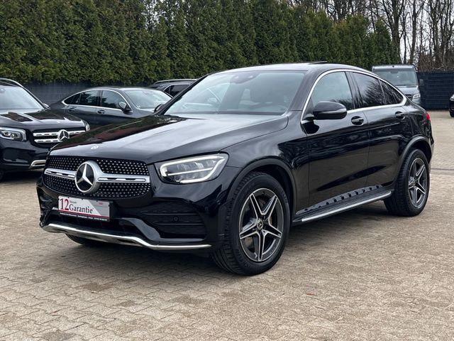 Ung. schwarz unilack Gebraucht 2019 Mercedes GLC220 AMG line Coupé | 34.990 € (Fairer Preis) - Bild 1/4