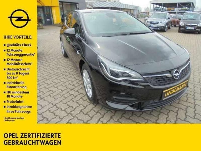 Gebraucht Opel Astra Edition 110 PS (80 kW) 2020 Schwarz Limousine