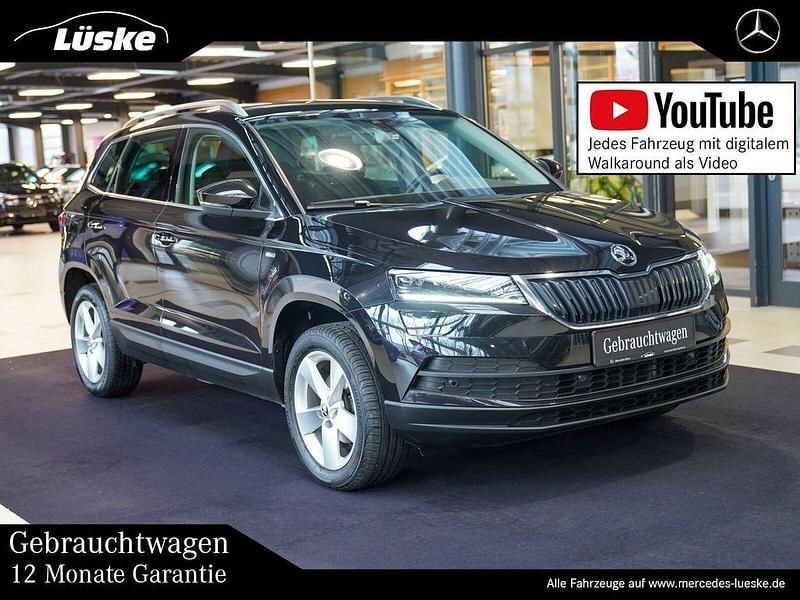 Schwarz Gebraucht 2019 Skoda Karoq Soleil SUV | 17.700 € (Fairer Preis) - Bild 1/4