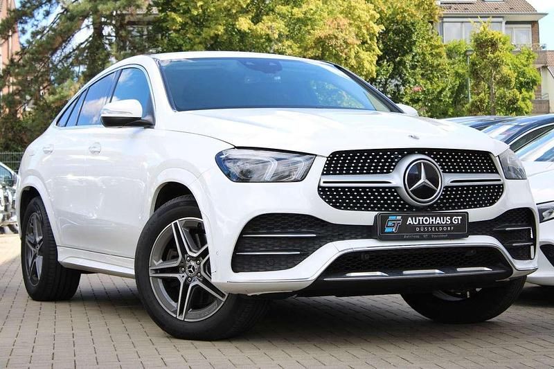 Polarweiss Gebraucht 2022 Mercedes GLE350 AMG Coupé | 58.999 € (Superpreis) - Bild 1/4