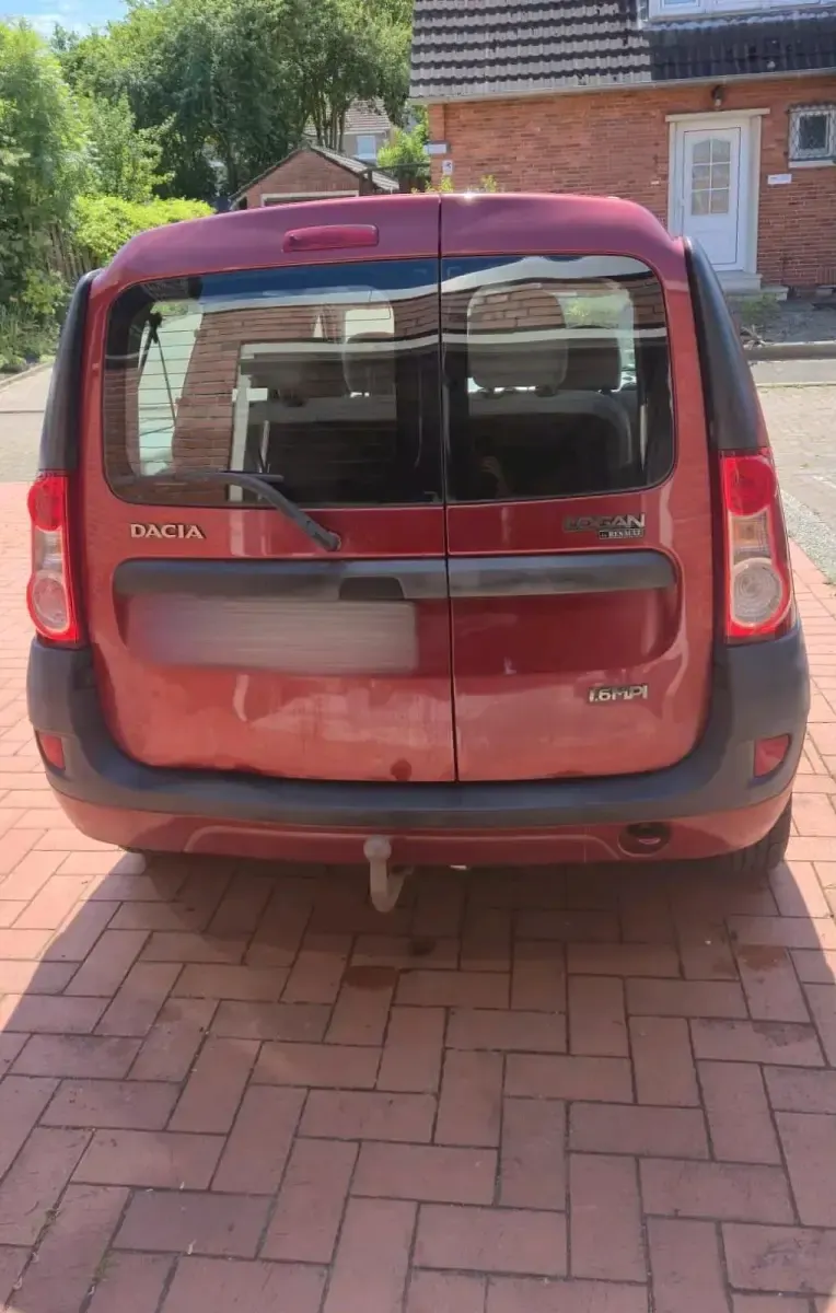 Gebraucht Dacia Logan MCV 90 PS (66 kW) 2007 Rot Van / Kleinbus