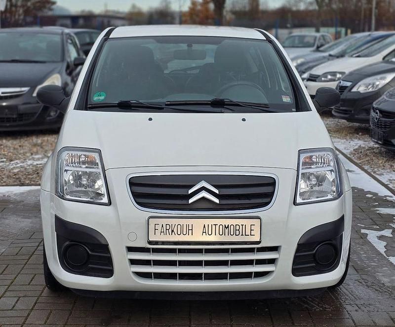 Gebraucht Citroën C2 Tonic 60 PS (44 kW) 2009 Weiß Kleinwagen
