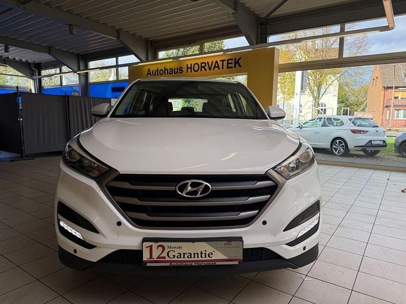 Gebraucht Hyundai Tucson 132 PS (97 kW) 2016 Weiß SUV