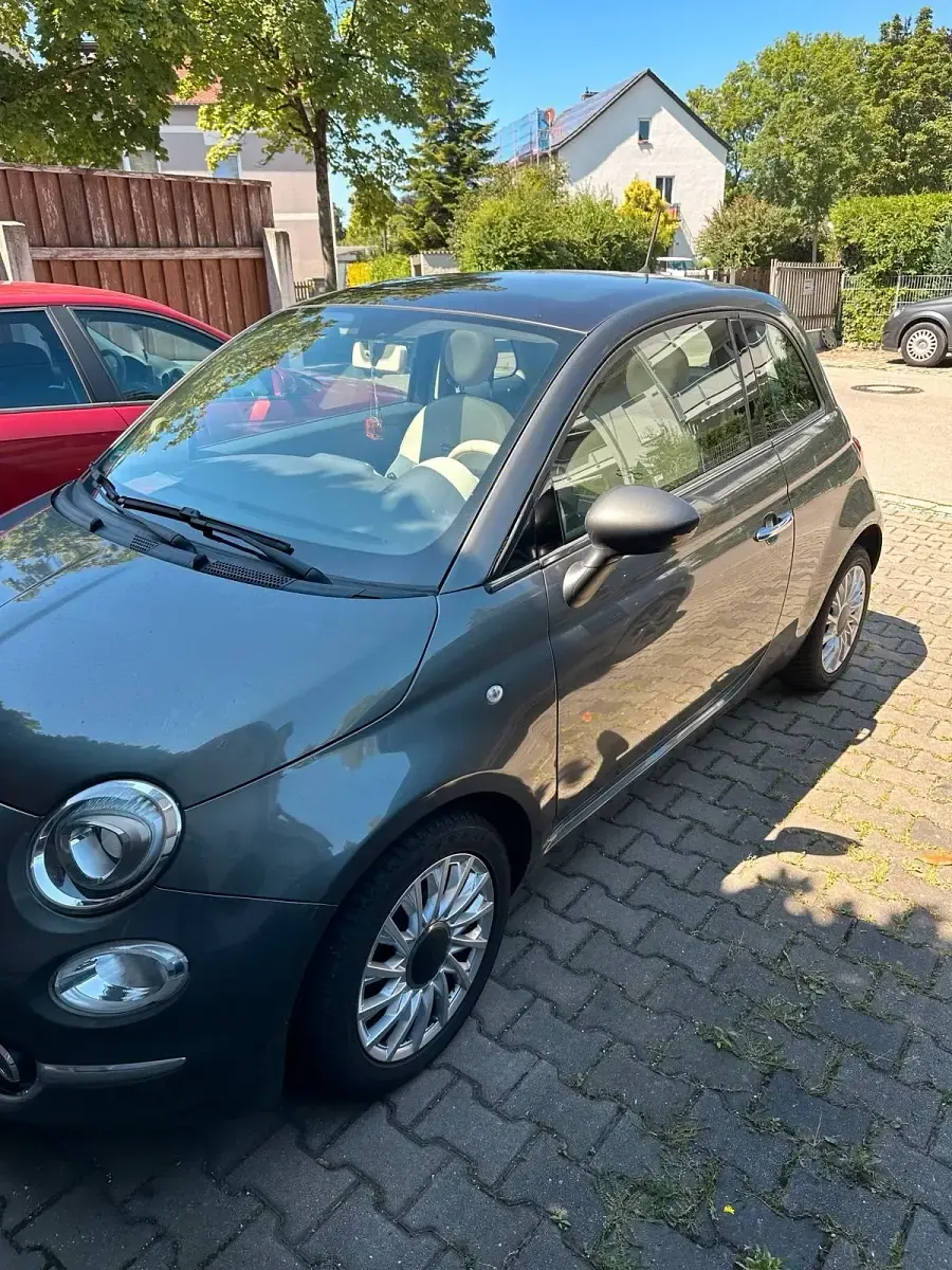 Gebraucht Fiat 500 Lounge 69 PS (50 kW) 2016 Grau Kleinwagen