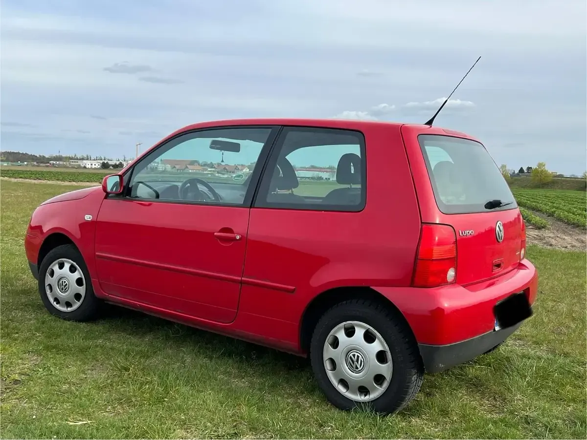 Gebraucht VW Lupo 50 PS (36 kW) 2002 Rot Kleinwagen