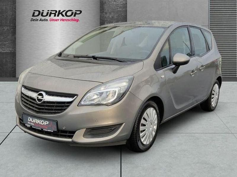 Grau Gebraucht 2014 Opel Meriva Edition Van / Kleinbus | 8.490 € (Etwas zu teuer) - Bild 1/4