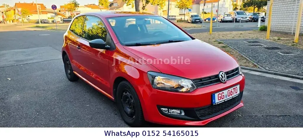 Gebraucht VW Polo Trendline 90 PS (66 kW) 2011 Orange Kleinwagen