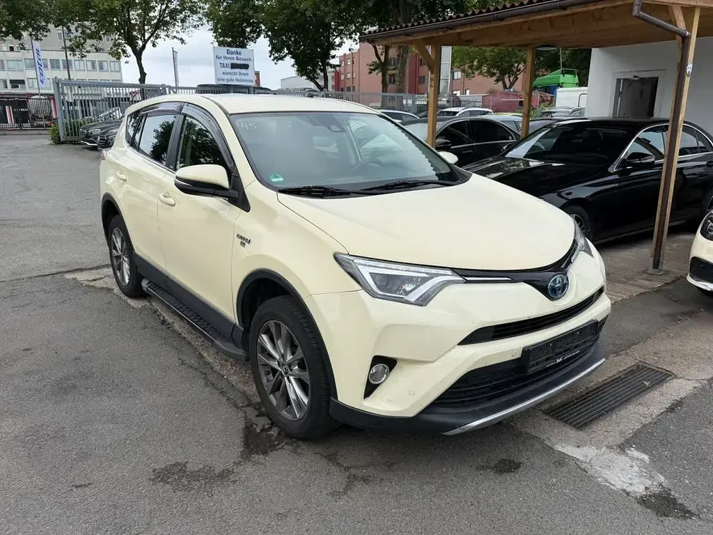 Gebraucht Toyota RAV4 Hybrid Edition-S 155 PS (114 kW) 2016 Weiß SUV