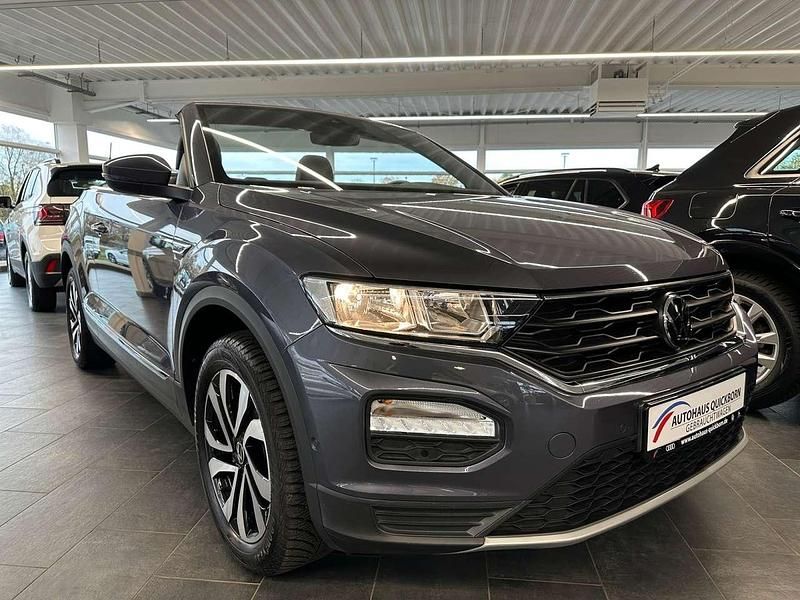 Gebraucht VW T-Roc Cabriolet Active 150 PS (110 kW) 2021 Grau Cabrio