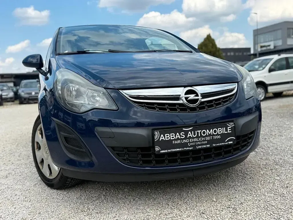 Gebraucht Opel Corsa 69 PS (50 kW) 2014 Blau Kleinwagen