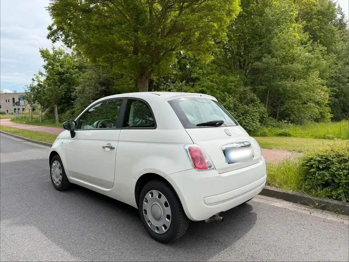 Gebraucht Fiat 500 69 PS (50 kW) 2009 Weiß Cabrio