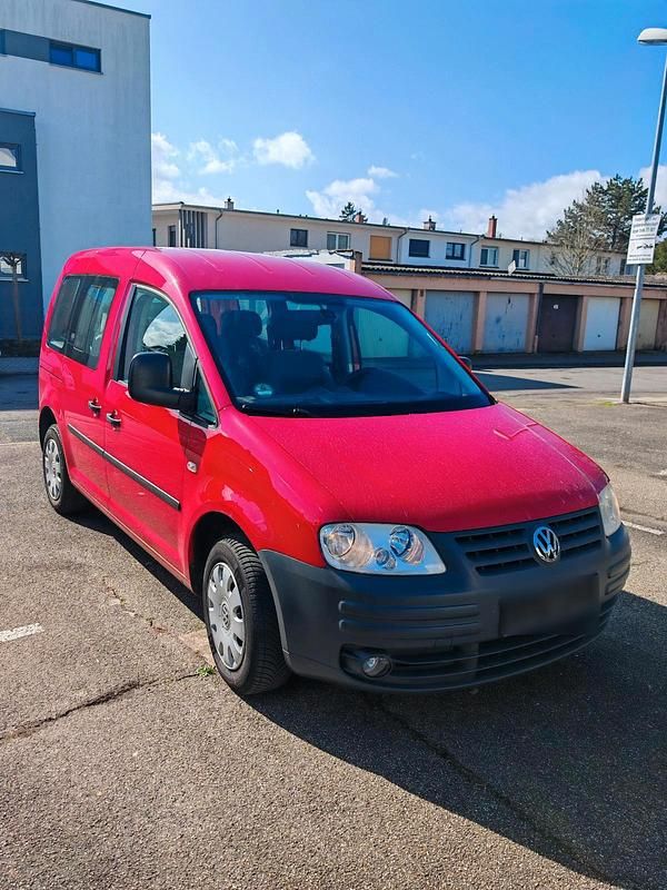 Gebraucht VW Caddy Life 102 PS (75 kW) 2009 Rot Van / Kleinbus