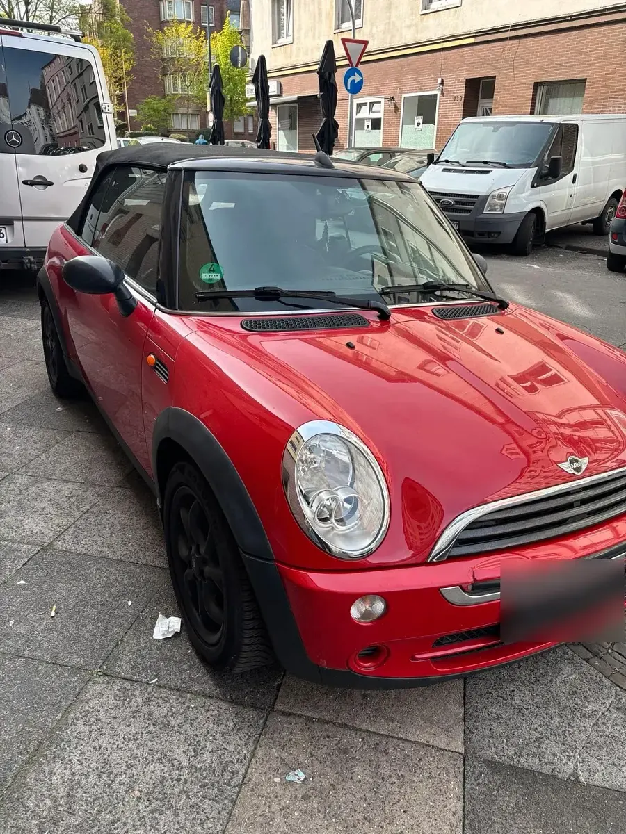 Gebraucht Mini Cooper Cabriolet 90 PS (66 kW) 2005 Rot Cabrio