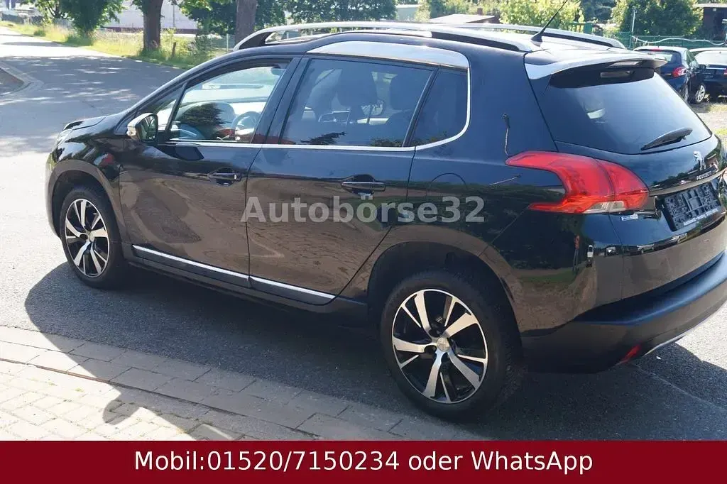 Gebraucht Peugeot 2008 Allure 110 PS (80 kW) 2016 Schwarz SUV
