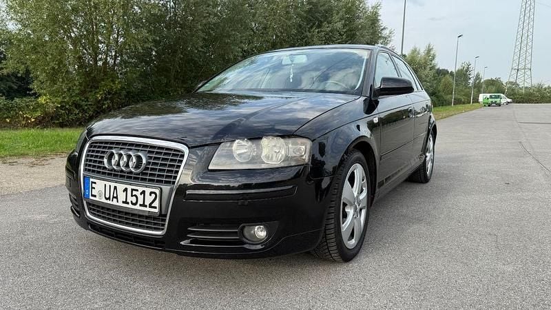 Schwarz Gebraucht 2007 Audi A3 Sportback Ambiente Limousine | 1.750 € (Superpreis) - Bild 1/4