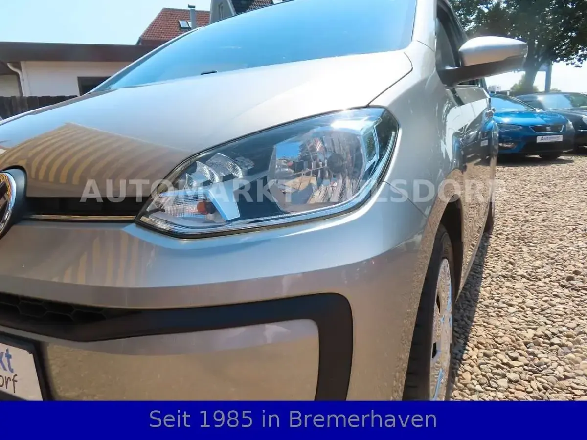 Gebraucht VW up! move up! 60 PS (44 kW) 2017 Silber Kleinwagen