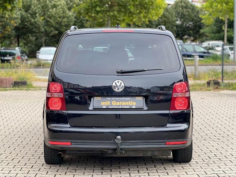 Gebraucht VW Touran 109 PS (80 kW) 2007 Schwarz Van / Kleinbus