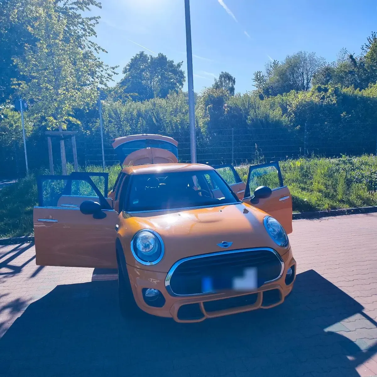 Occasion Mini John Cooper Works 102 ch (75 kW) 2016 Orange Citadine