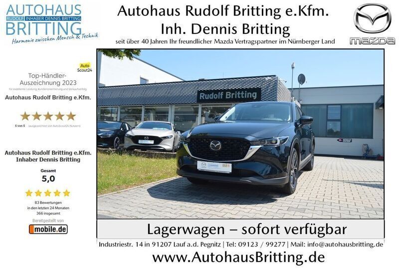 Schwarz Gebraucht 2022 Mazda CX-5 Sports-Line SUV | 28.790 € (Fairer Preis) - Bild 1/4