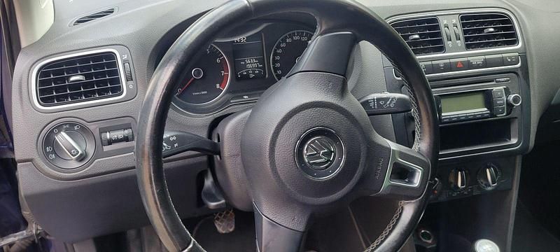 Gebraucht VW Polo Comfortline 69 PS (50 kW) 2010 Blau Kleinwagen