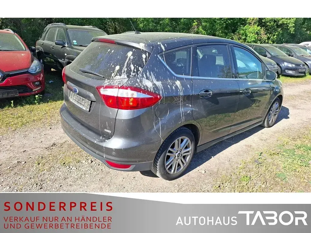 Gebraucht Ford C-MAX Titanium 125 PS (91 kW) 2015 Magnetic Van / Kleinbus