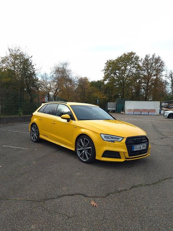 Gebraucht Audi A3 Sportback S-Line 184 PS (135 kW) 2016 Gelb Kleinwagen