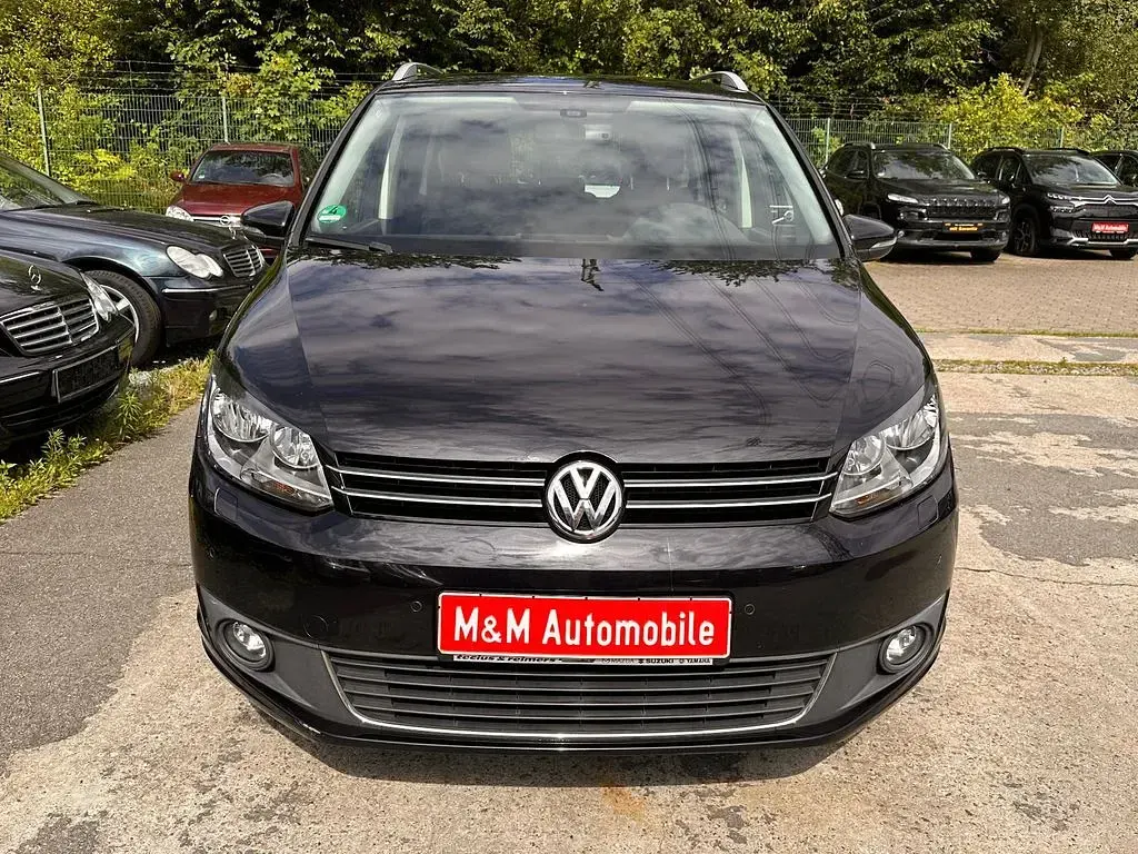 Gebraucht VW Touran 140 PS (102 kW) 2015 Schwarz Van / Kleinbus