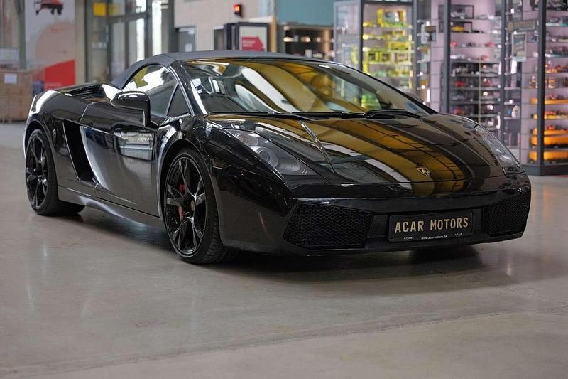 Usata Lamborghini Gallardo 519 CV (381 kW) 2007 Nero Cabrio