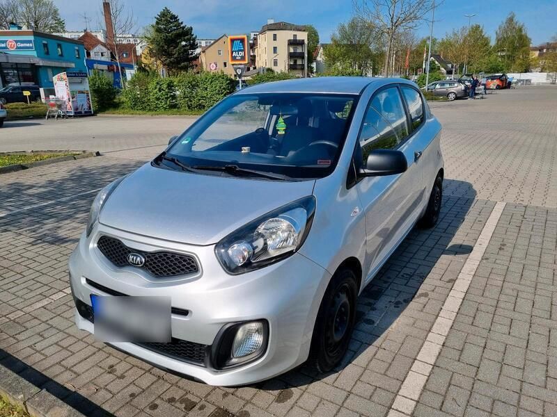 Grau Gebraucht 2013 Kia Picanto Kleinwagen | 3.200 € - Bild 1/4