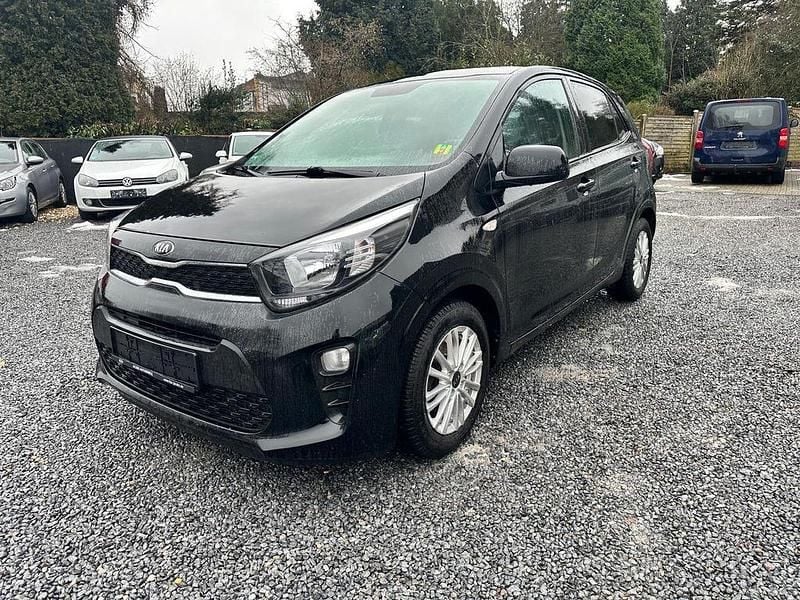Schwarz Gebraucht 2019 Kia Picanto DREAM-TEAM Edition Kleinwagen | 7.999 € (Guter Preis) - Bild 1/4
