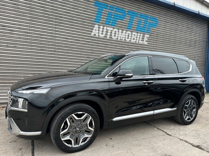 Abyss black / mic Gebraucht 2021 Hyundai Santa Fe Prime SUV | 34.990 € (Fairer Preis) - Bild 1/4