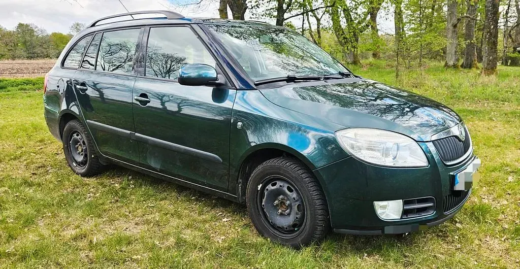 Gebraucht Skoda Fabia Elegance 101 PS (74 kW) 2008 Grün Kombi