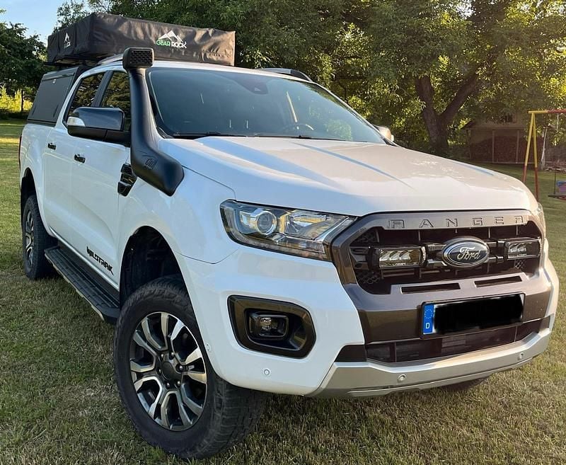 Weiß Gebraucht 2020 Ford Ranger Wildtrack Abholung | 37.500 € (Teuer) - Bild 1/4