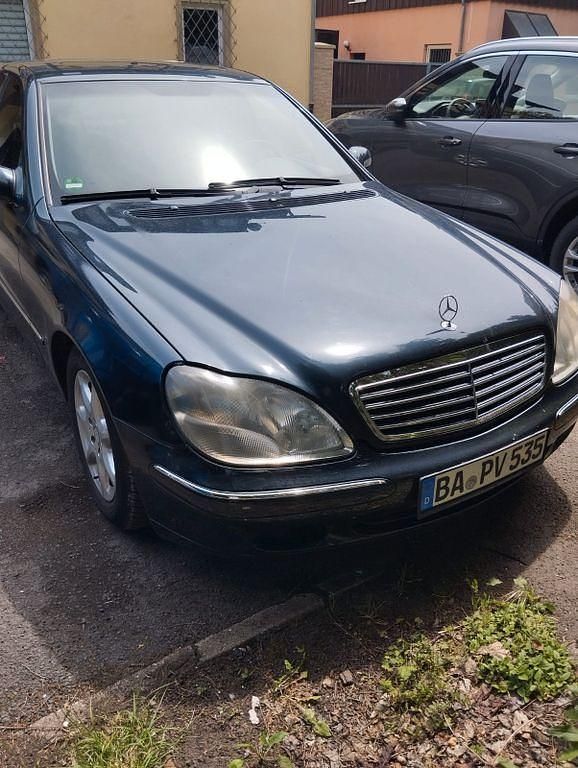 Schwarz Gebraucht 2002 Mercedes S320 Limousine | 3.500 € (Superpreis) - Bild 1/4